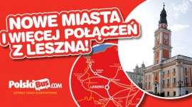 Nowe miasta i jeszcze więcej połączeń z Leszna! Turystyka, BIZNES - PolskiBus.com informuje, iż od 1 kwietnia autokary w ramach linii P17 będą zatrzymywały się na przystanku w Lesznie! Mieszkańcy miasta zyskują możliwość planowania podróży do dwóch kolejnych miast – Szczecina i Gorzowa Wielkopolskiego.